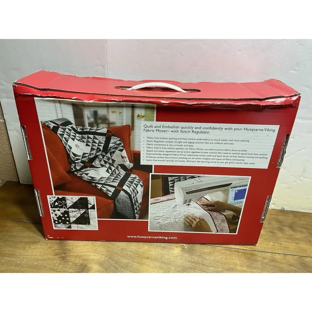 Husqvarna Viking Fabric Mover w/Stitch Regulator/Fabric Mover Guide MSRP$999.00